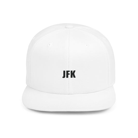 JFK - Flat Bill Snapback